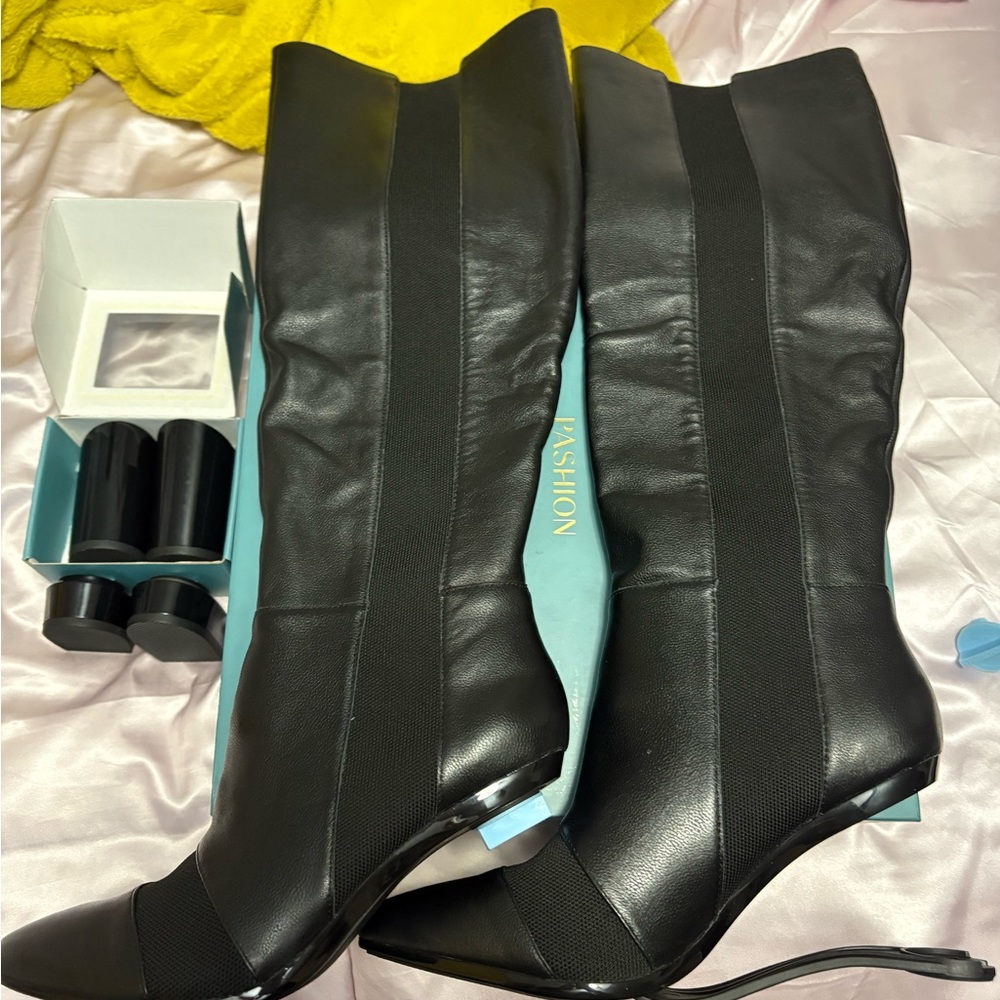 Pashion Footwear leather boots